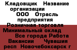 Кладовщик › Название организации ­ O’stin, ООО › Отрасль предприятия ­ Розничная торговля › Минимальный оклад ­ 17 200 - Все города Работа » Вакансии   . Чувашия респ.,Новочебоксарск г.